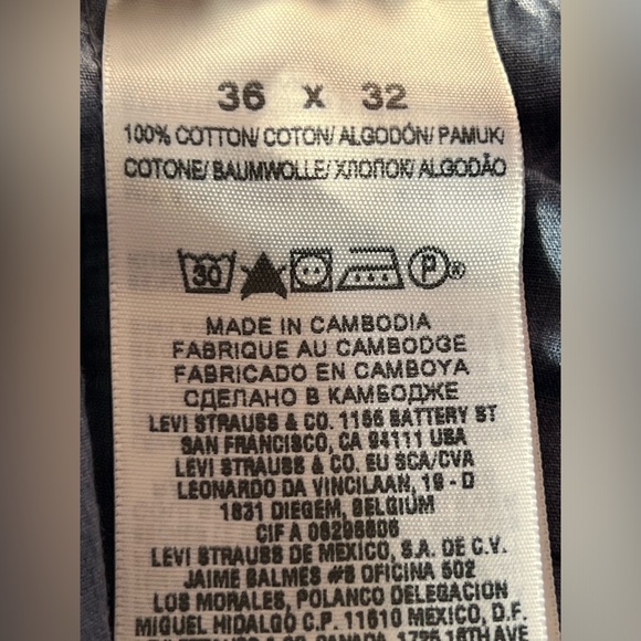 Men’s Docker Field Khaki Pants - Blue - Picture 10 of 10